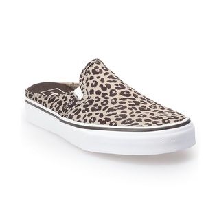 Vans® Asher Women's Mules Brown White.NWT